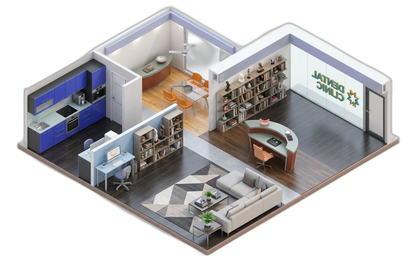 Office & retail cleaning scene